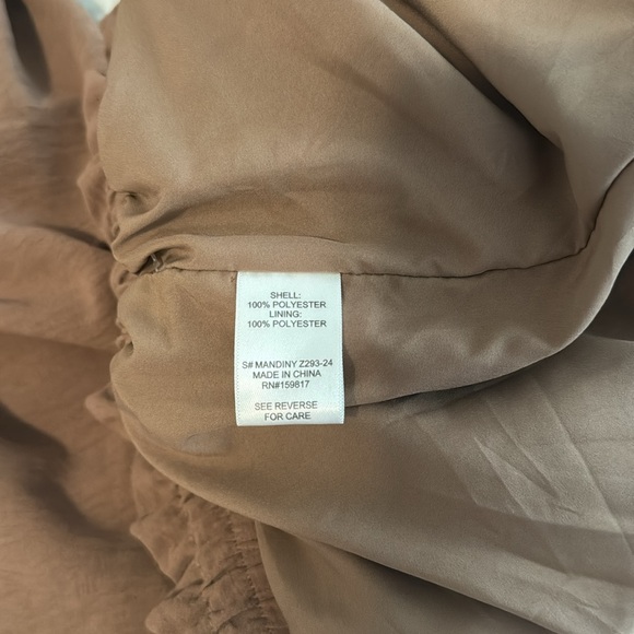 Mocha wide leg pants - Picture 4 of 4